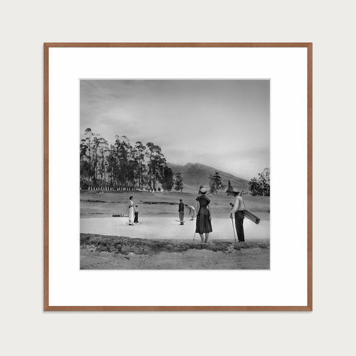 Golf in Quito, 1949