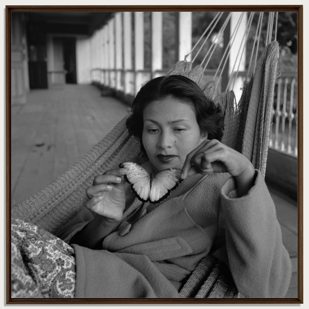 Woman with butterfly, 1952