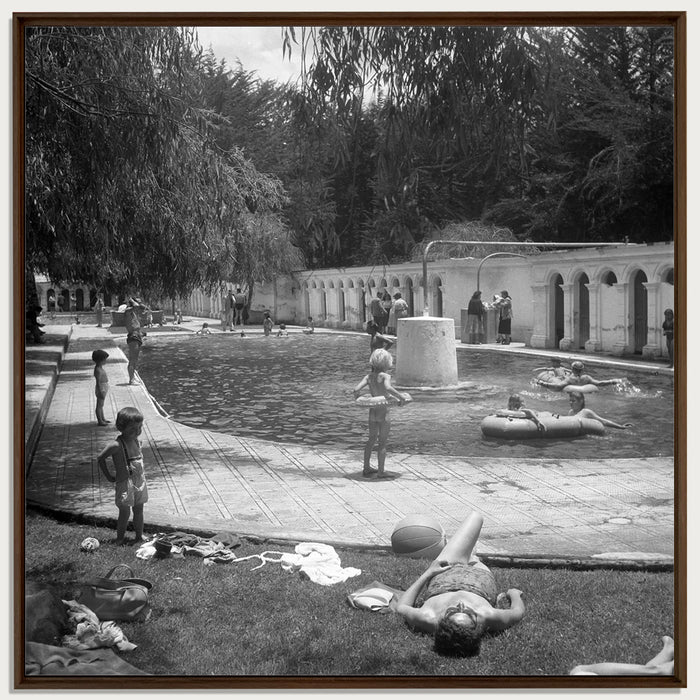 Swimming pool, 1954