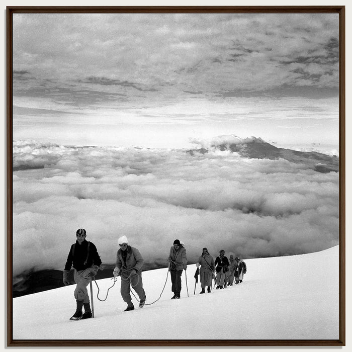 Climbing Cotopaxi, 1947