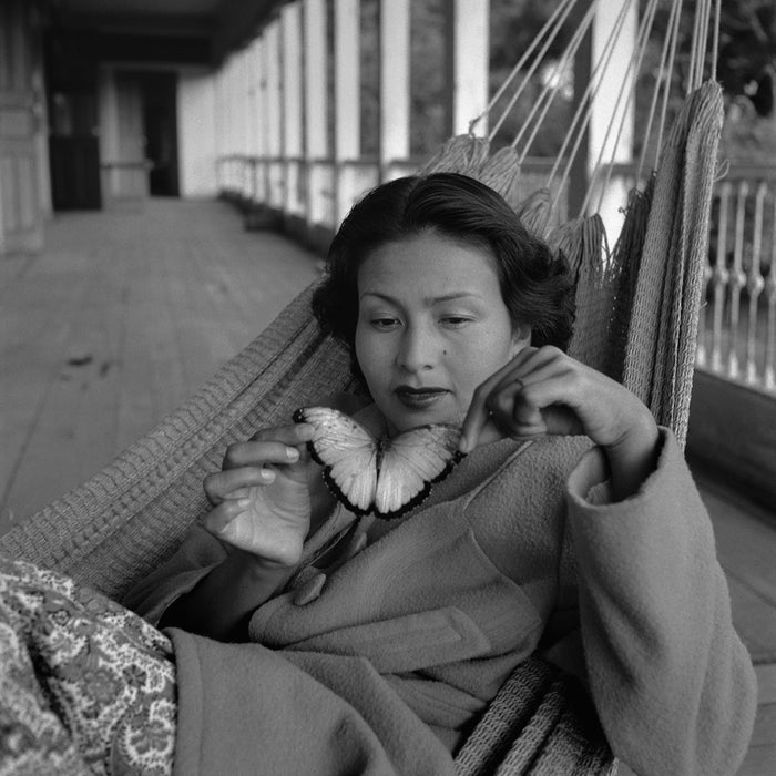 Woman with butterfly, 1952