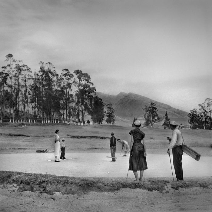 Golf in Quito, 1949